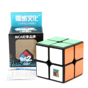 PUZZLE Mini Cube De Poche Éducatif - Bordure Noire - 2x2x