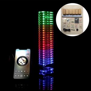 Diy Kits niveau LED Musique Analyseur de Spectre Audio Niveau VU-Mètre MP3  PC Amplificateur Audio Indicateur Vitesse Réglable AGC - Historique des  prix et avis, Vendeur AliExpress - TCXRE Audio Store