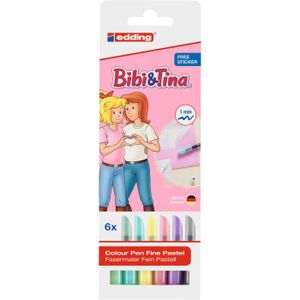 PASTELS - CRAIE D'ART edding 1200 COLOR PEN pastel « Bibi & Tina »