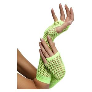 Vert Halloween Parti Poignet Mitaines résille Glove 1