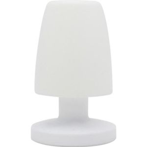 FeinTech Lampe de Table à LED Rechargeable sans Fil Touch Intensité Variable Blanc