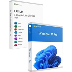 BUREAUTIQUE À TÉLÉCHARGER SUPER Pack Windows 11 Pro + Office 2021 Pro à télé