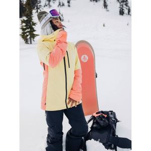 Veste ski jaune femme online