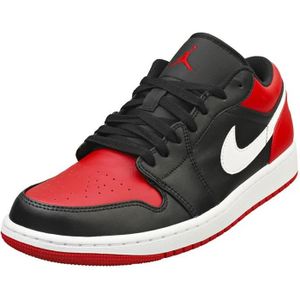 Jordan 1 best sale rouge noir