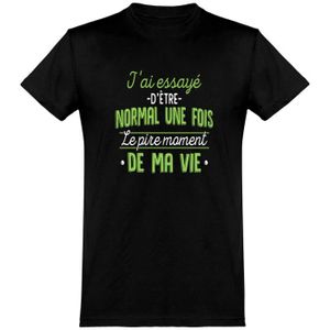 T-SHIRT tee shirt homme humour | Cadeau imprimé en France 