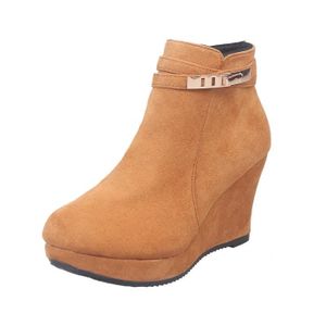 bottes talons compensés