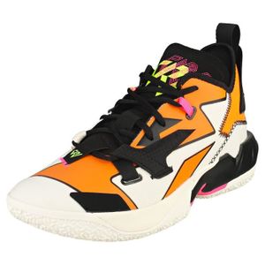 BASKET Baskets Nike JORDAN WHY NOT ZERO DD4887-100 - Homme - Beige Noir Orange - 44 EU