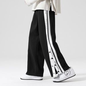 Jogging adidas hotsell bouton pression homme