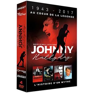 DVD DOCUMENTAIRE Johnny Hallyday 1943 - 2017 Au coeur de la Légende