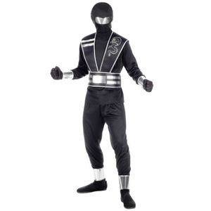 SATKULL Costume de ninja pour garçon - Costume de ninja avec access