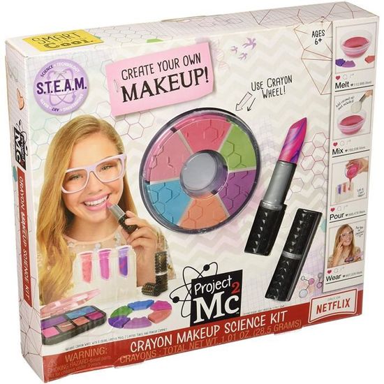 Project MC2 Crayon Makeup Science Kit Cdiscount Jeux Jouets