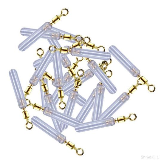 50 Flotteurs Perles Croisées 8,2 Mm - Accessoires Pêche Mer, Trou Double 1 Mm, Plastique Argenté