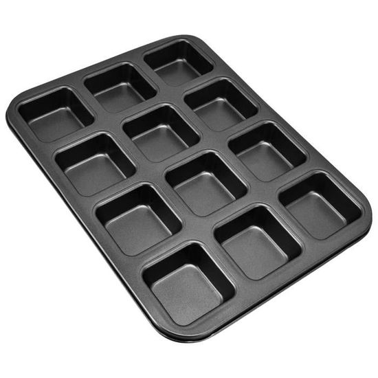 Lot De 3 Moules En Silicone Pour Barres De Céréales - 12 Cavités Rectangulaires, Résistant Au Four Et Réutilisable - 13