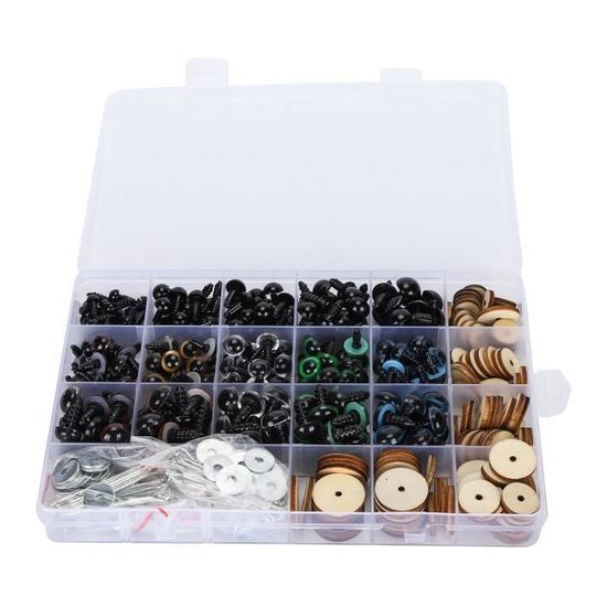 1700 Yeux Mobiles Autocollants Geluode - DIY Craft Pour Poupées, Cartes Et Décorations