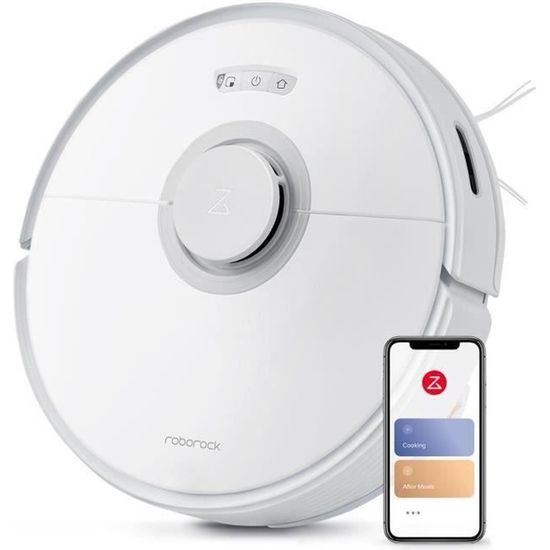 Roborock Q7 Max Aspirateur Robot Laveur 4200Pa Puissance d'aspiration