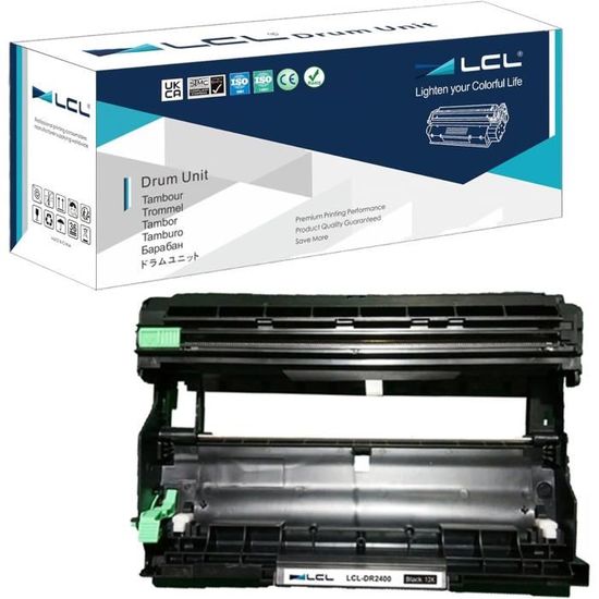 Tambour Compatible Brother DR-3300 Inkadoo - Rendement 30 000 Pages - Pour HL-5440, HL-5450, MFC-8510 Et Plus