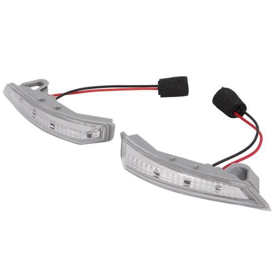 Clignotants Rétroviseur PROMOLINK Pour Mercedes Sprinter W906 & VW Crafter – Lot De 2 (gauche/droite) – Transparent, Sans Ampoule