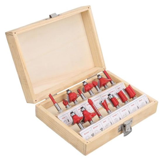 Kit De Combinaison De Mèches De Routeur CNC, Ensemble De Fraises, Kit De Nez Pour Graver Des
