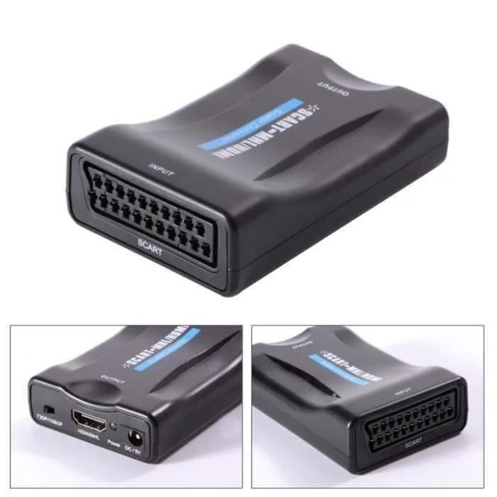 Convertisseur HDMI vers péritel Adaptateur MHL HDMI vers HD soutien