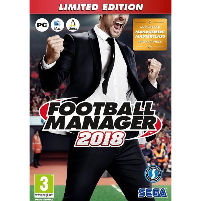Football Manager 2018: Edition Limitée PC