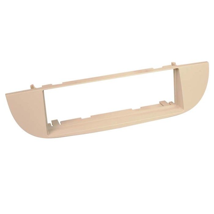 Adaptateur de façade 1-DIN Fiat 500 2007 > beige