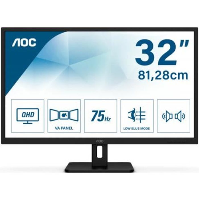 aoc q32e2n/32- va/dp 2xhdmi/2560x1440/4ms
