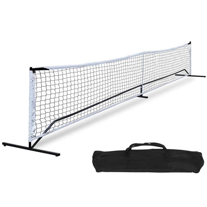 COCO Ensemble de filet de pickleball portable 22 pieds pratiquant l'équipement