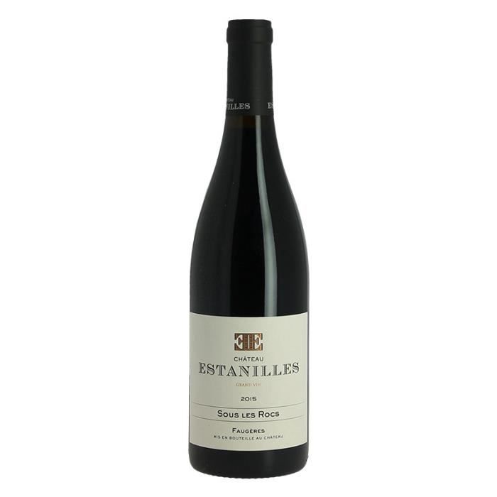 Château ESTANILLES Sous Les Rocs Faugères Vin Rouge Bio du Languedoc