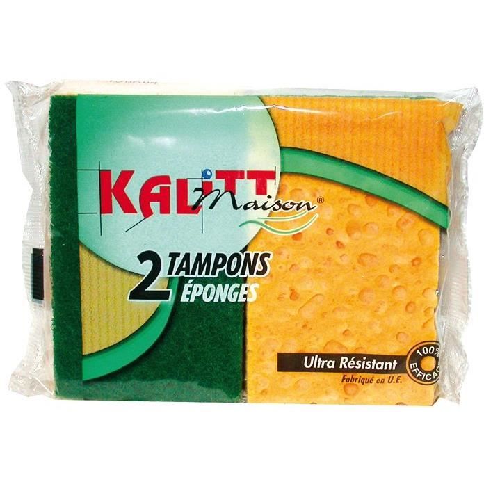 Lot de 2 tampons éponge