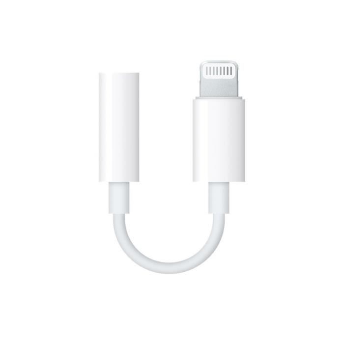 VSHOP ® Adaptateur compatible iPhone écouteurs 7, Lightning à jack 3,5 mm pour casque audio Jack femelle aux écouteurs Adaptateur