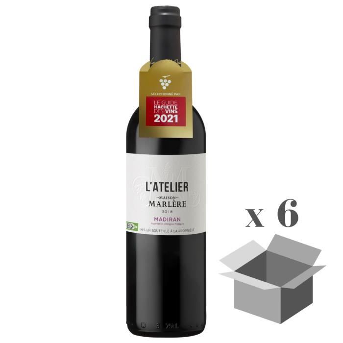 Maison Marlère Atelier Madiran - 75 cl - 2018. Guide Hachette