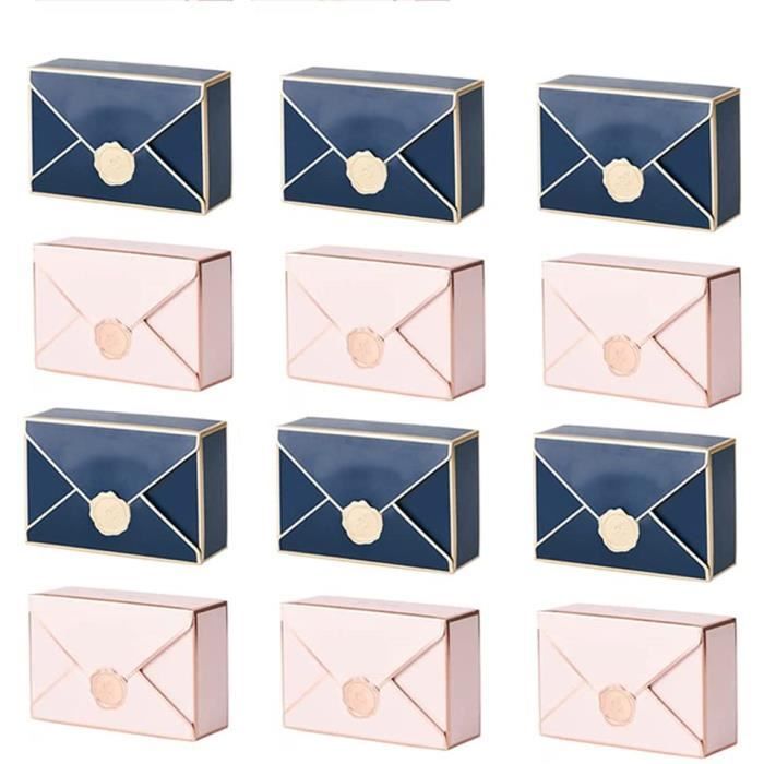 Boîtes à Dragées,Boîte Cadeaux,Boîte Cadeau de Noël,Boîtes à Dragées de Mariage,pour la Fête Fiançailles Banquet Mariage,12pcs