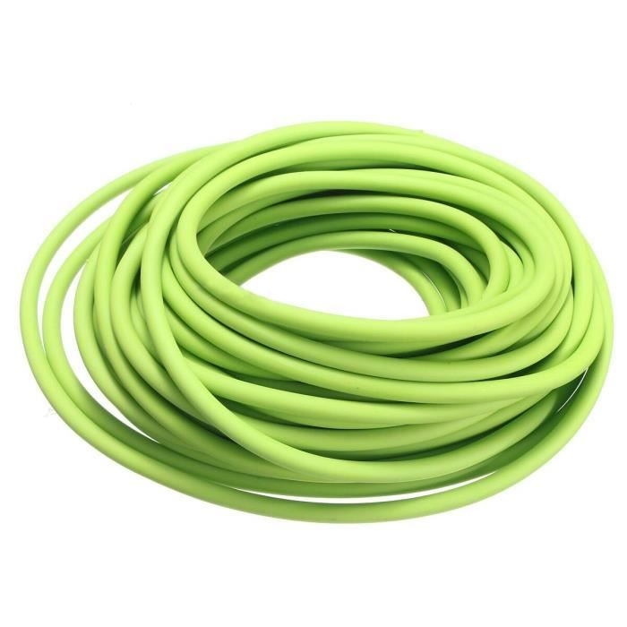Élastique de fronde de catapulte de bande de résistance en caoutchouc d'exercice de tube, 2.5M - Modèle: green - HSJSTLDC02886
