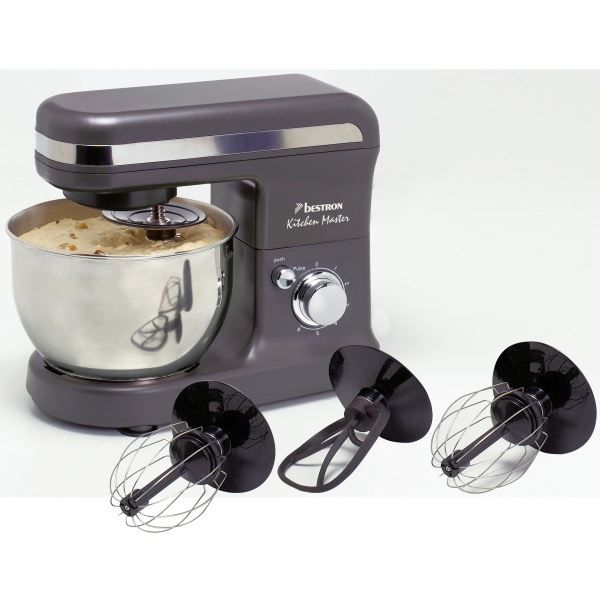 BESTRON AKM500 Robot pâtissier Kitchen Master - Noir