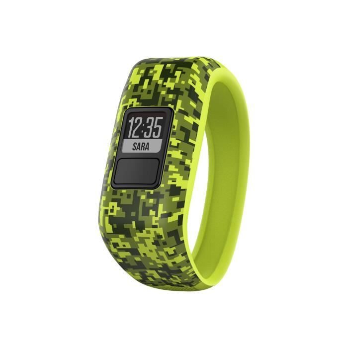 Garmin vívofit jr Suivi d'activités avec bande digi camo monochrome Bluetooth 17.5 g
