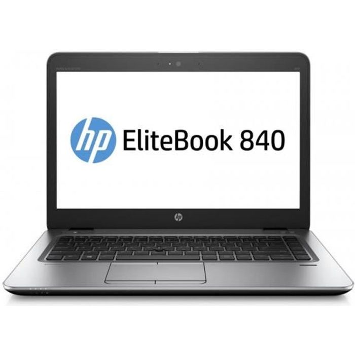 HP EliteBook 840 G4 Ecran 14 pouces Intel Core i5 7300U 2.6 GHz RAM 8 Go HDD 128 Go Windows 10 Pro Core I5 7300U 8G 128G 840G4OCC