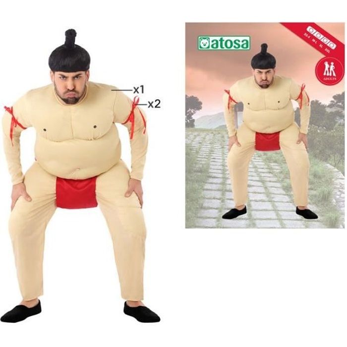 ATOSA Déguisement sumo - Homme - Beige