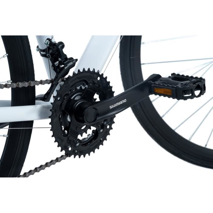 Fitnessbike 28'' FWD blanc TC 59 cm Adore