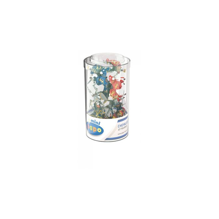 PAPO Tube de 12 Mini Figurines Chevaliers Pour Enfant