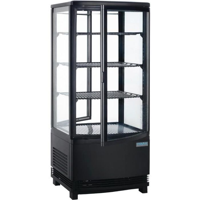 Vitrine réfrigérée avec portes incurvées Polar 86L