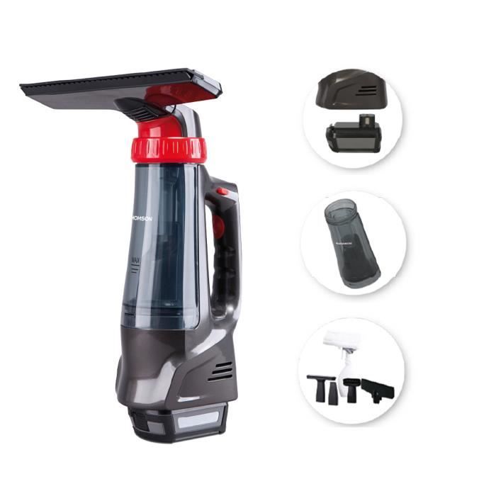 THOMSON THVC49163 - Aspirette multifonction - Fonction lave vitre - Fonction wet et dry - Capacité du bac 120ml - Puissance 30 watts