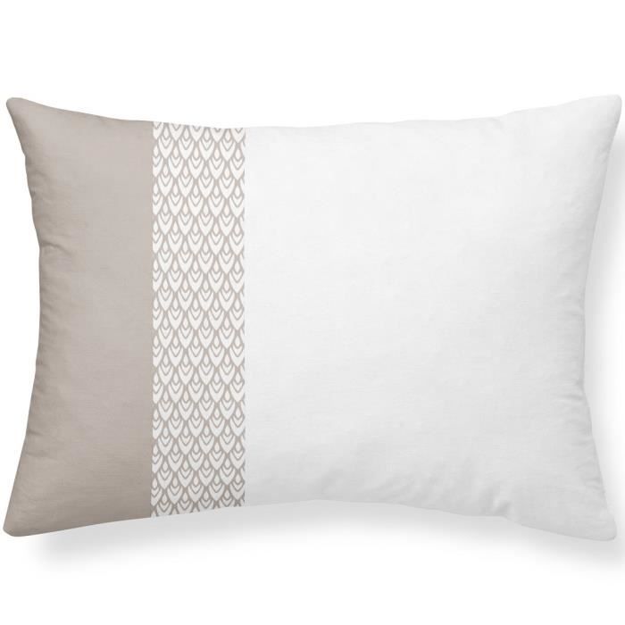 TODAY Coussin déhoussable Slow Life Karma - 30 x 50 cm - Bicolore