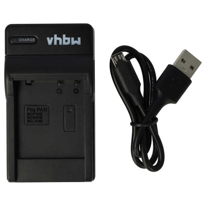 Câble de chargement USB pour appareil photo, caméscope Panasonic Lumix DMC-LX5, DMC-LX7, DMC-TZ10, DMC-TZ18, DMC-TZ20, DMC-TZ22. …