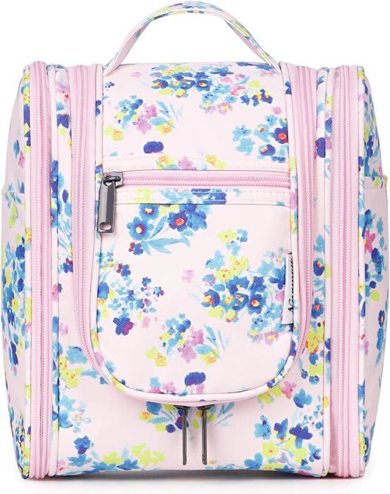 Vanity Case Rigide ABS PC Léger Portable 24.5x30.5x15cm Trousse de Toilette pour Voyage
