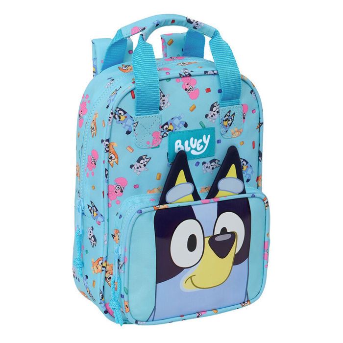 Sac à dos - Safta - Bluey - Adaptable - Poche zippée - Bretelles rembourrées