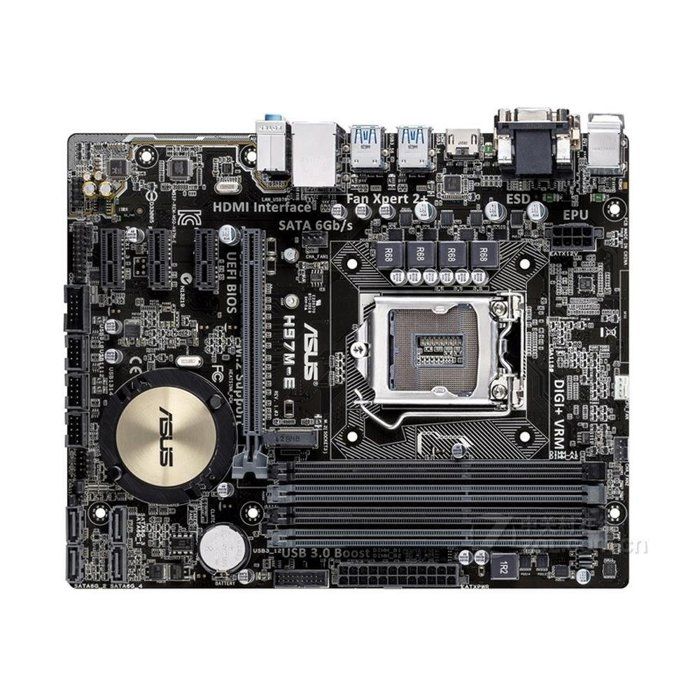 Carte mère ASUS H97M-E Intel H97 LGA 1150 4xDDR3 32GB Micro ATX - Asus