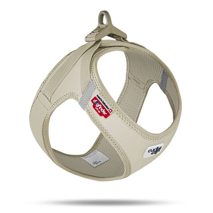 Harnais pour chien Curli - pierre - Beige - M