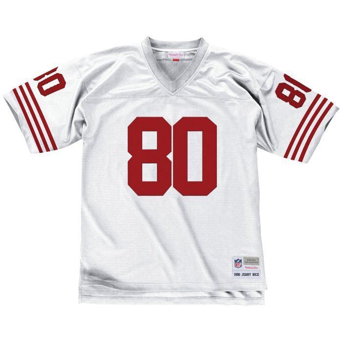Maillot NFL - MITCHELL & NESS - San Francisco 49ers - Jerry Rice - 100% polyester - Manches courtes