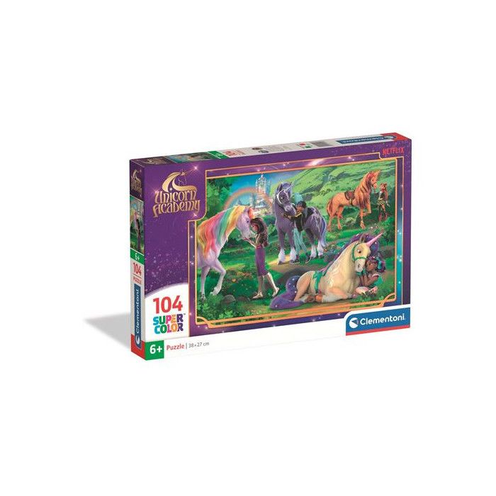 Clementoni Puzzle Unicorn Academy 104 pièces - vue 3