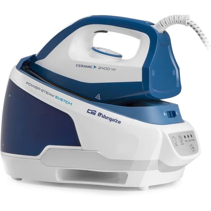 Centrale de repassage 2400W Réservoir 2L Semelle céramique Vapeur continue Design compact et pratique - Papeco